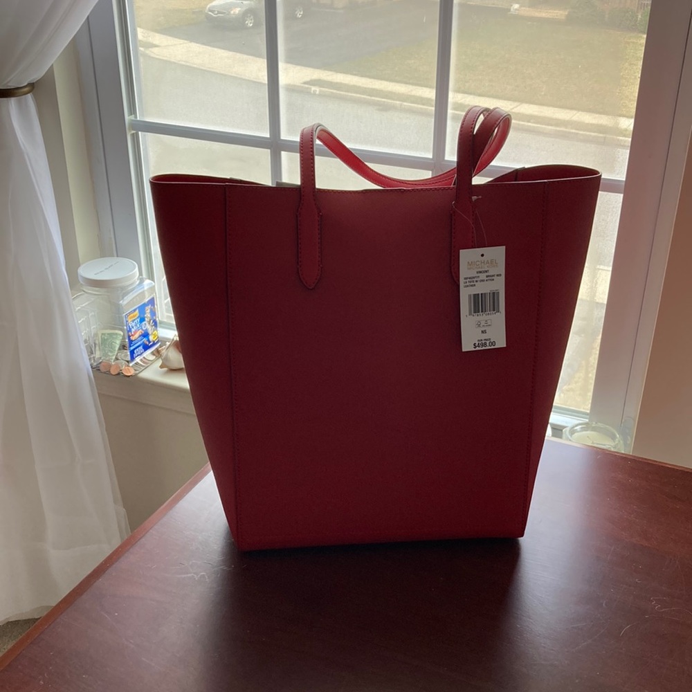 Elegant Red Tote Bag